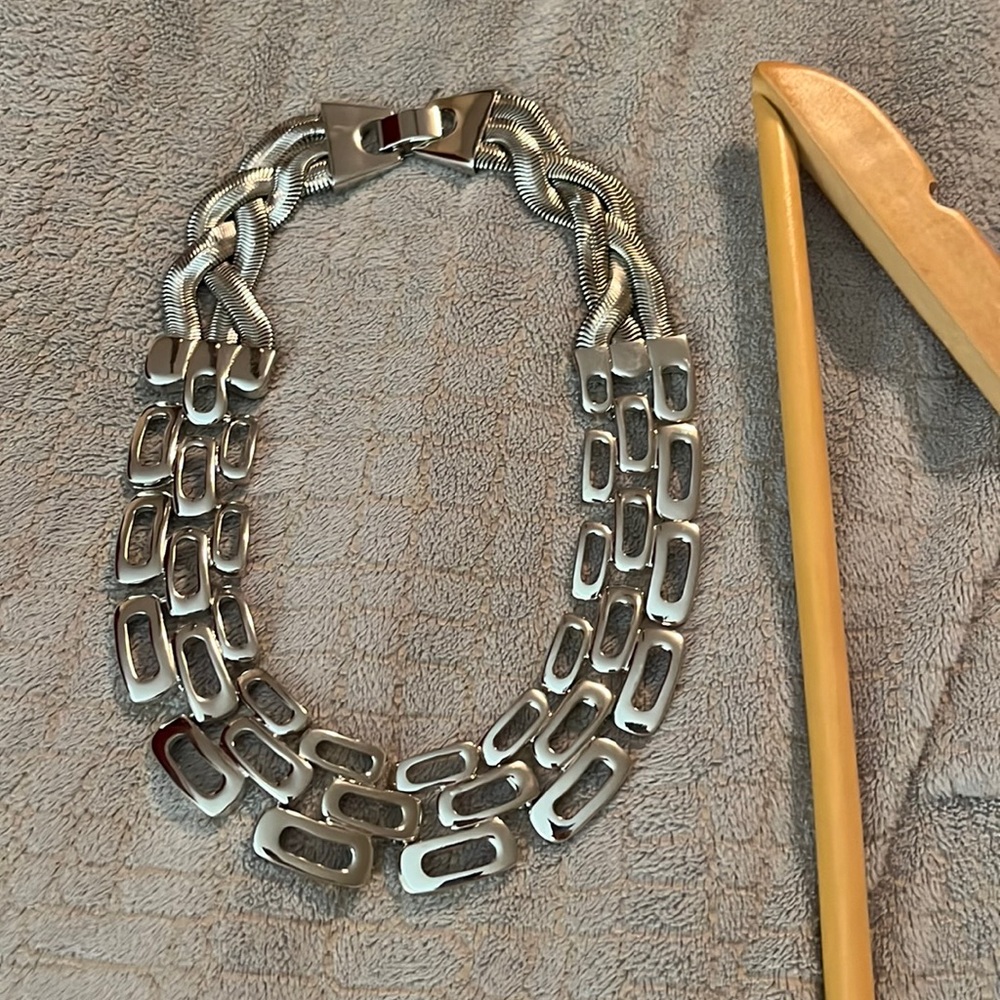 Silver necklace